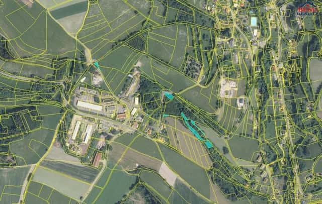 Prodej lesních pozemků 2496 m2, okres Jablonec nad Nisou