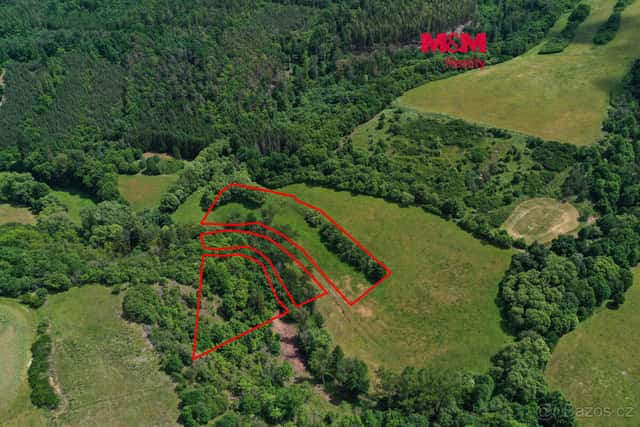 Prodej trvalého travnatého porostu, 10644 m², Otročiněves, okres Beroun