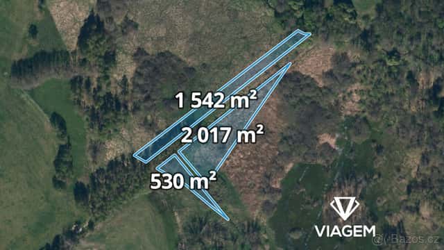 Spekulační - komerční a ostatní 4 089 m², okres Jihlava