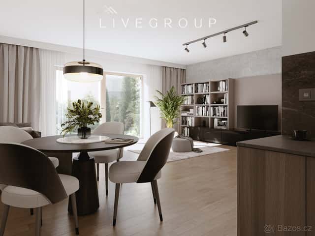 Prodej bytu 5+kk 79,6 m2 s terasou 31,3 m2, Brno venkov, okres Brno-venkov