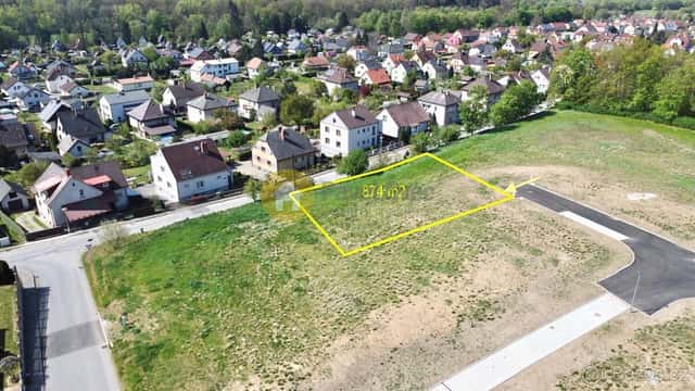 Prodej stavebního pozemku 874 m2, Dražejov u Strakonic, okres Strakonice