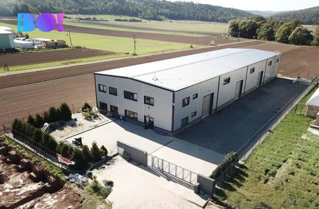Pronájem skladovací haly, 810 m² + 500 m² manipulační plochy, Brno venkov, okres Brno-venkov