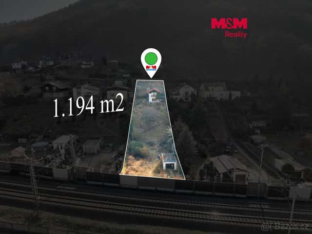 Prodej pozemku k bydlení, 1194 m², Ústí nad Labem, okres Ústí nad Labem