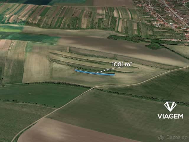 Pole 1 081 m², okres Břeclav