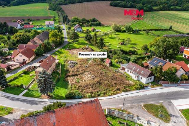 Prodej pozemku k bydlení, 607 m², Velemín, okres Litoměřice