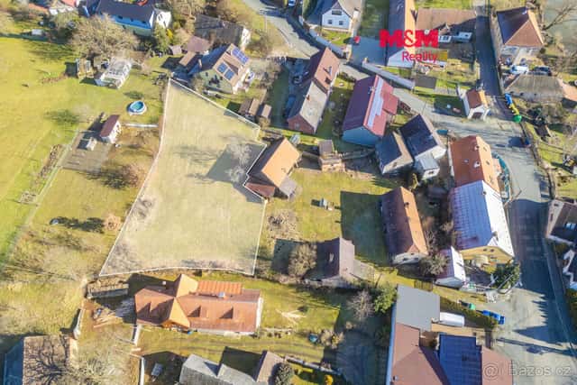 Prodej pozemku k bydlení, 1508 m², Klabava, ul. Klabava 24, okres Rokycany