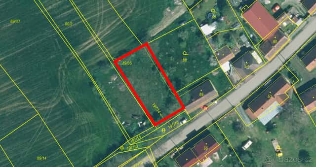 Prodej, pozemek pro bydlení, 620 m², Ptenín, okres Plzeň-jih