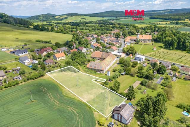 Prodej pozemku k bydlení, 4041 m², Červené Poříčí, okres Klatovy