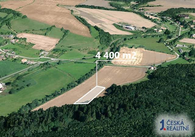 Pole 4 400 m², okres Svitavy