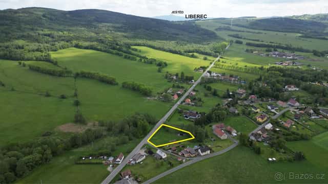 Prodej stavebního pozemku 3454 m2, Dětřichov - Dětřichov u F, okres Liberec
