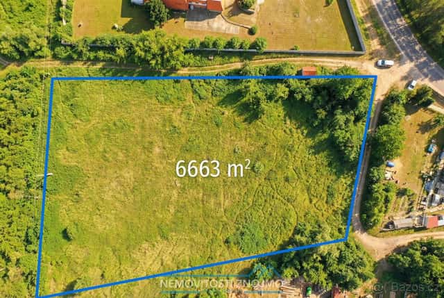 Prodej stavebního pozemku 6663m2, v k.ú. Jiřice u Miroslavi, okres Znojmo