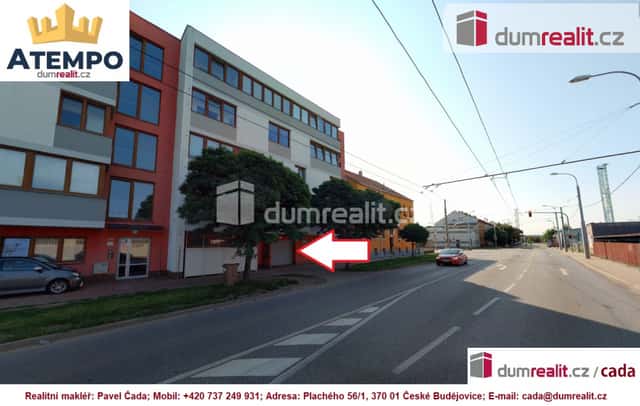 Pronájem, parkovací stání v bytovém domě Dobrovodská 23/A, S, okres České Budějovice