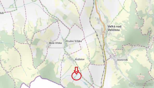 Prodej lesního pozemku k.ú. Kuželov, okres Hodonín