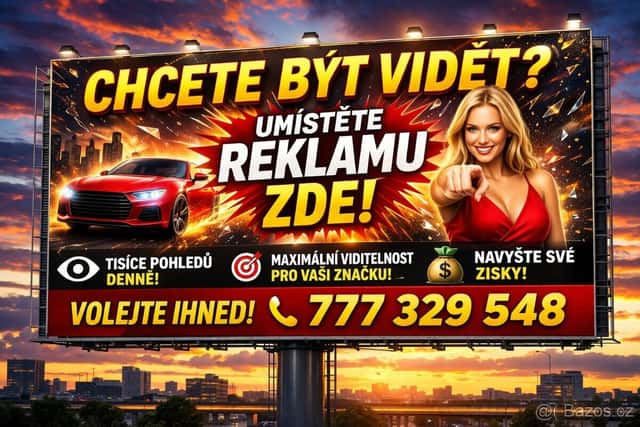 ❗️ BILLBOARD ❗️, okres Jičín