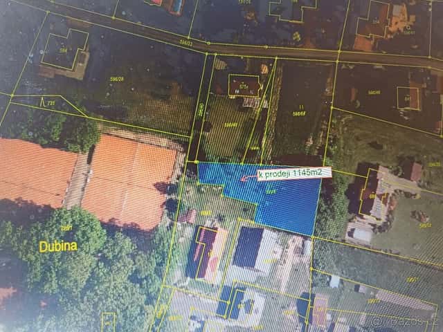 Prodej pozemku 1145m2 v obci Pstruží, okres Frýdek-Místek
