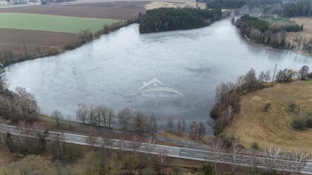 Rybník o výměře 14 ha Vodná u Kamenice nad Lipou, okres Pelhřimov