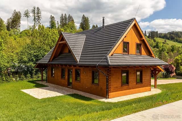 Prodej novostavby dřevěné chalupy - Nový Hrozenkov, okres Vsetín