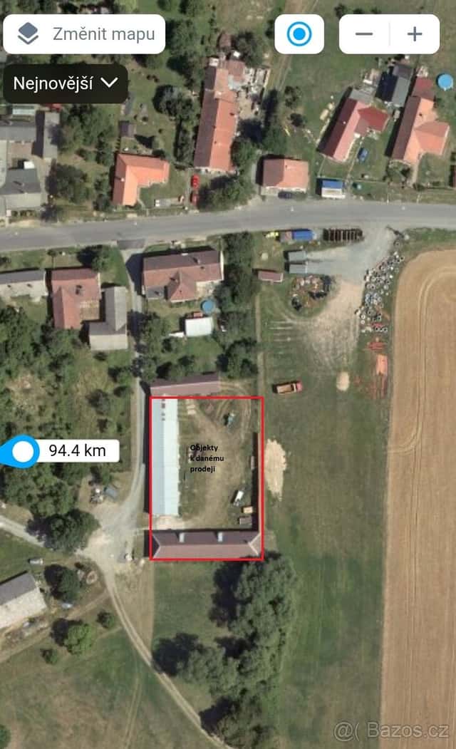 Prodám zemědělský objekt, okres Prostějov