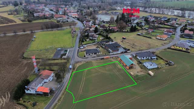 Prodej pozemku k bydlení, 3083 m², Ústrašín, okres Pelhřimov