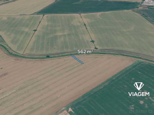 Pole 562 m², okres Uherské Hradiště