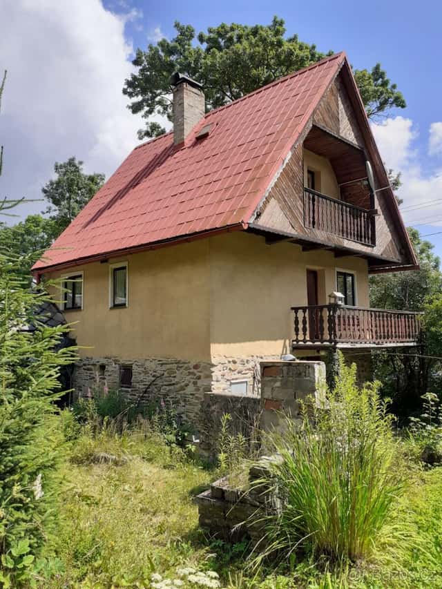 Chata - Kryštofovy Hamry, Černý Potok, Krušné hory, okres Chomutov