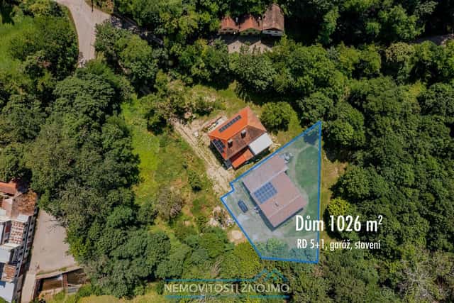 Prodej vily 5+1 s garáží a zahradou, k.ú. Jaroslavice u Znoj, okres Znojmo