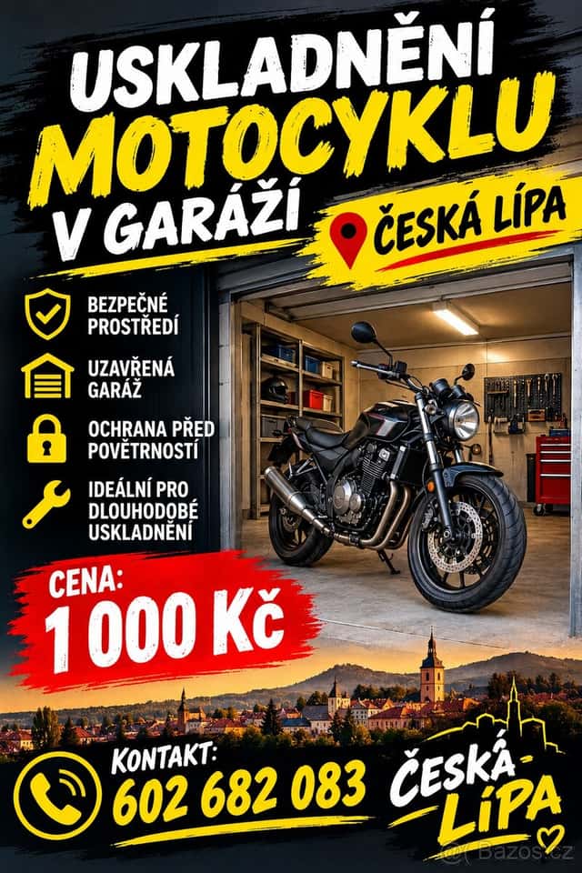 Pronájem garáže, okres Česká Lípa