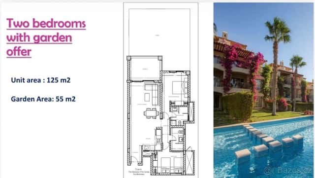 Veranda Sahl Hasheesh, 2+1+zahrada, Praha 2