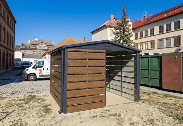 Přístřešek lamelový 3x3m Winchester/grafit, okres Domažlice