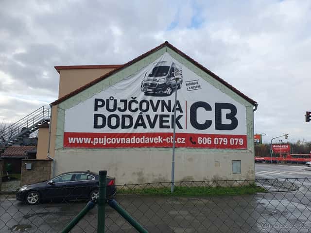 Nabídka reklamní plochy k pronájmu, okres České Budějovice