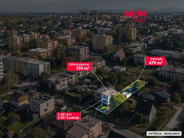 Prodej rodinného domu, 120 m², Ostrava, ul. Křížkovského, okres Ostrava-město