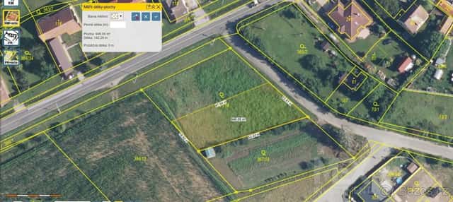 Stavební pozemek v klidné lokalitě Starých Nechanic, okres Hradec Králové