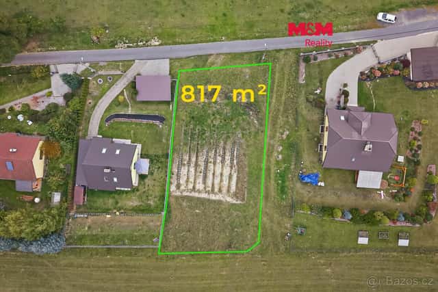 Prodej pozemku k bydlení, 817 m², Jakubovice, okres Šumperk