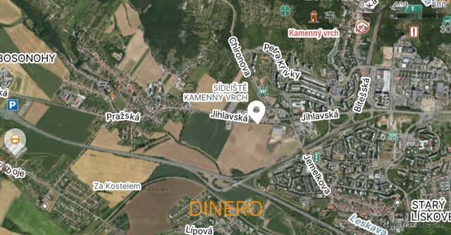 PRODÁNO | Komerční pozemky 1286 m2 | Brno - Bosonohy, okres Brno-město