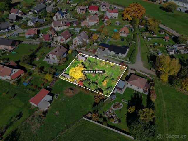 Stavební pozemek 1 390 m² - Staré Sedliště, ev.č. LB02125, okres Tachov