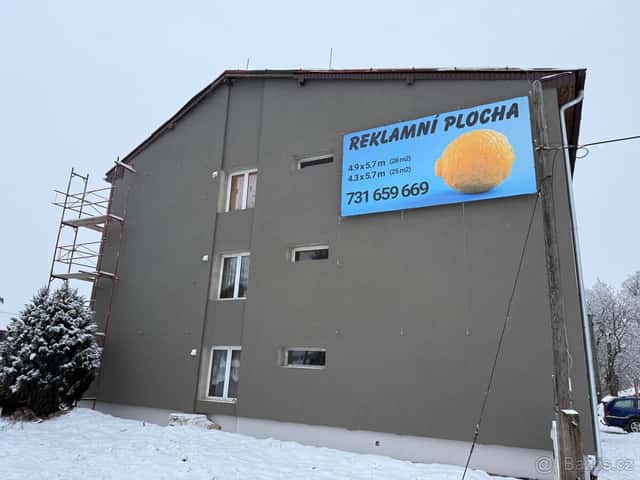 Pronájem reklamních ploch – Milotice nad Opavou, okres Bruntál