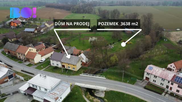 Prodej rodinného domu, 3 638 m², Blazice, okres Kroměříž