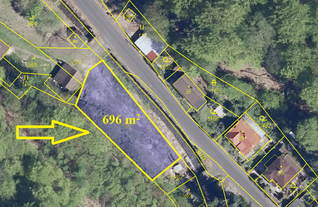 Prodej stavebního pozemku v obci Telnice, okres Ústí nad Labem