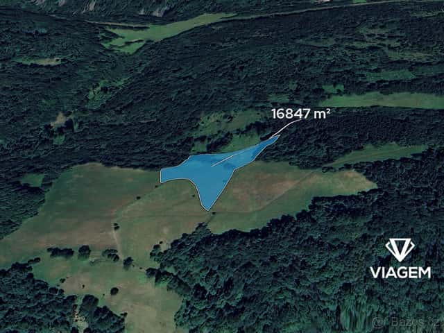 Pole 16 847 m², okres Ústí nad Labem