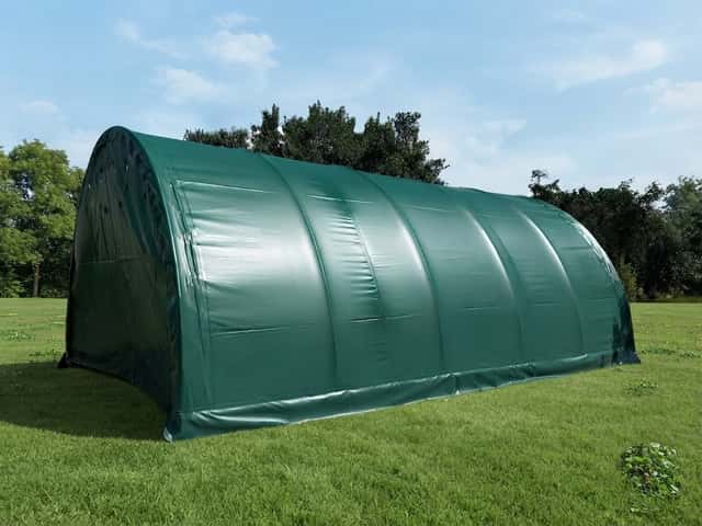 Plachtová hala 6,1 x 12,8 x 3,66m PVC 900g, okres Šumperk