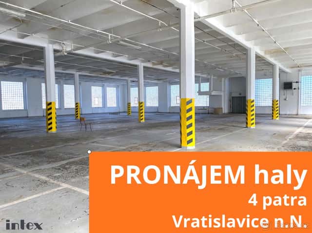 HALA v centru Vratislavic n.N.-PRONÁJEM, okres Liberec