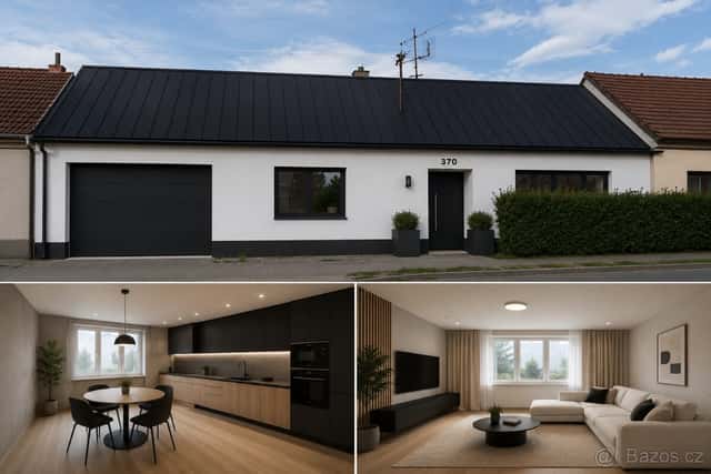 Prodej rodinného domu se zahradou a dílnou 832m², okres Hodonín