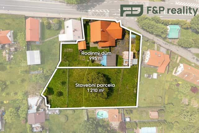 Prodej stavebníhio pozemku 1210m2, Seč, okres Chrudim