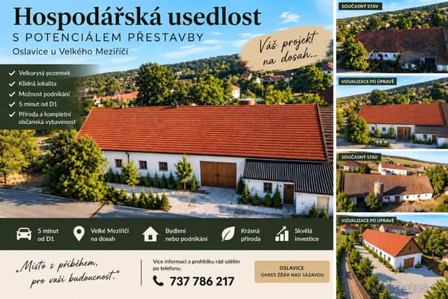 Hospodářská usedlost, okres Žďár nad Sázavou