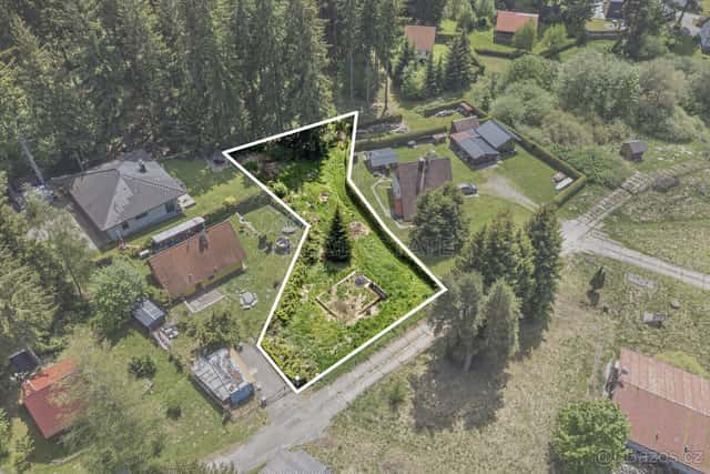 Prodej pozemku pro rekreační bydlení, 900 m2, Frymburk, okres Český Krumlov
