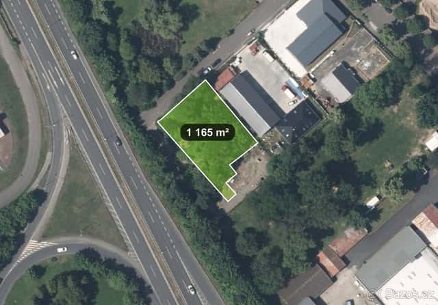 Prodej komerčního pozemku 1 165 m² - Teplice, ev.č. LB00526, okres Teplice