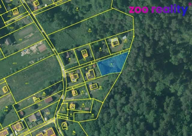 Prodej, stavební pozemek, 665 m2, Chlumu u Třeboně, okres Jindřichův Hradec