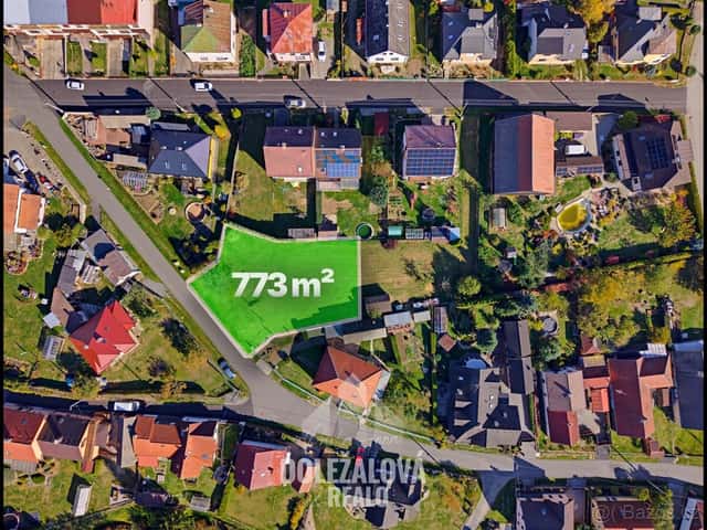 Prodej stavebního pozemku 773 m², Kozlov, ev.č. 00914, okres Jihlava