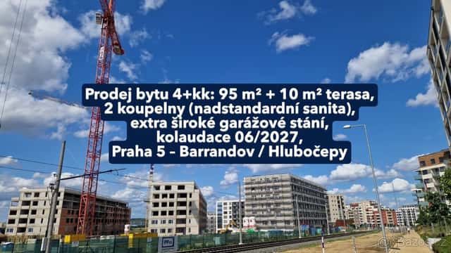 Prodej bytu 4+kk 105 m² Gollové, Praha - Barrandov, Praha 5