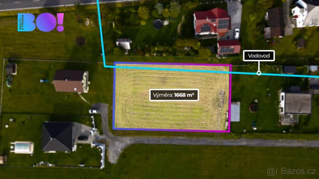 Prodej stavebního pozemku 1668 m², Ropice, okres Frýdek-Místek